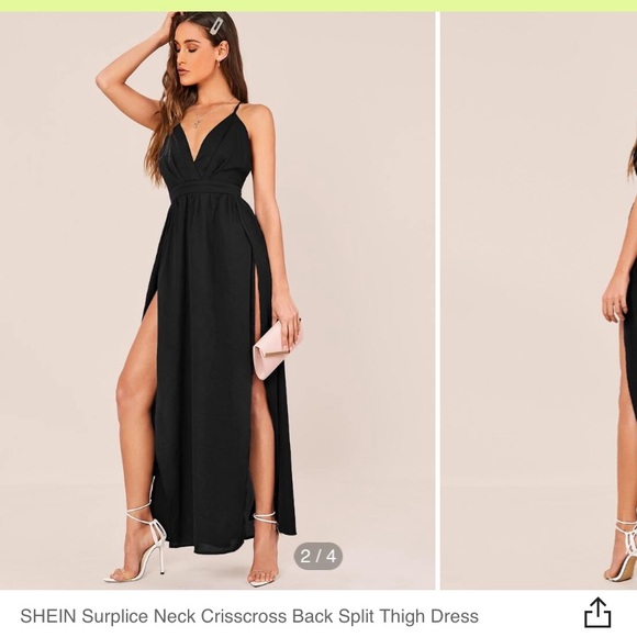 SHEIN Dresses & Skirts - Shein long black dress